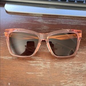 SMITH the runaround Pink and gold colored Sunglasses